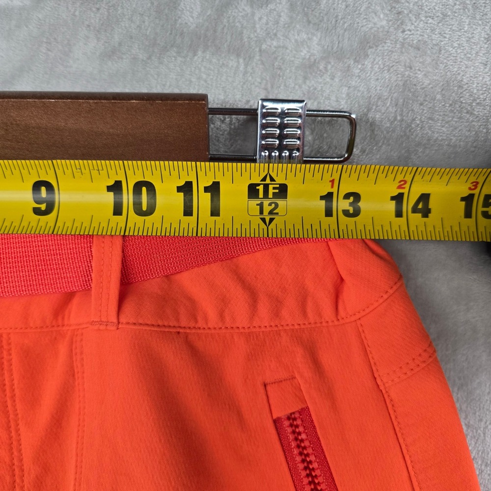 Outdoor Voices Skirt Womens Small Orange Rectrek Belted Hiking Mini Skirt - Picture 3 of 6